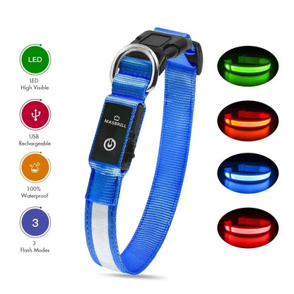 LED Waterproof Glow Collar