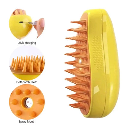 Moisturizing Electric Pet Grooming Brush